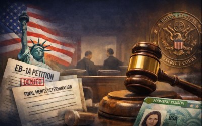 District Court Questions USCIS “Final Merits Determination” in EB1A Extraordinary Ability Green Card Petitions